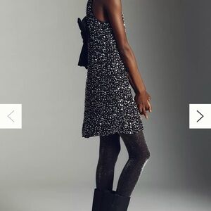 NWT - Anthropologie SAYLOR KIT SLEEVELESS SEQUIN-EMBELLISHED MINI DRESS - Size M